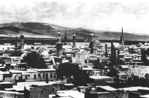 Damascus in the 1940s. Photo Credit: Fareed Abou-Haidar